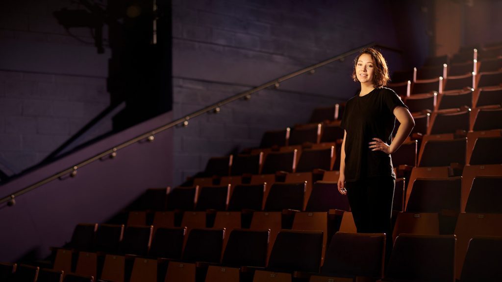 Drama student Kate-Elizabeth