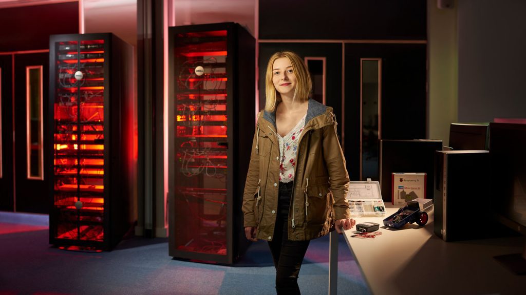 Computer Engineering student Lucie