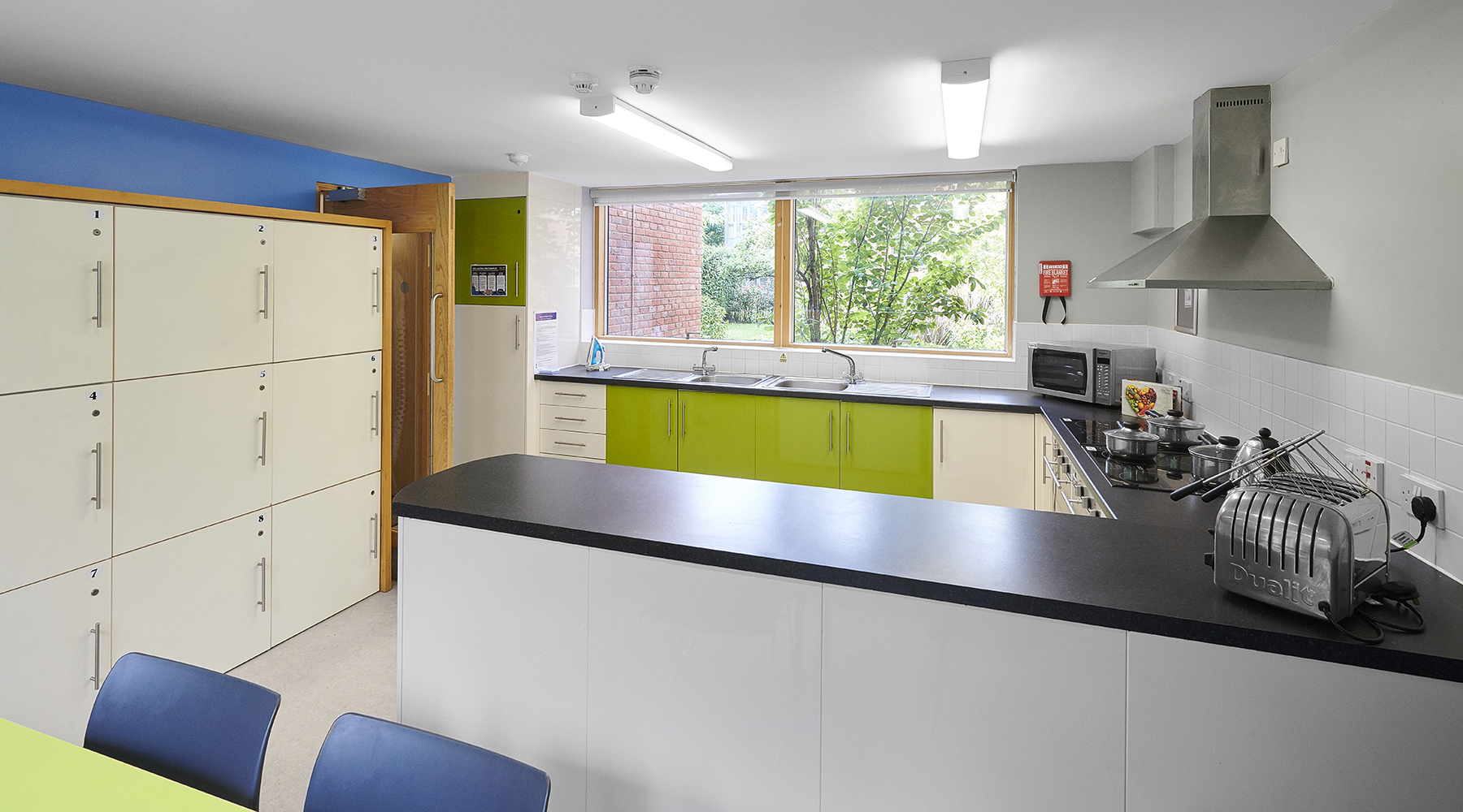 Kitchen in Graduates Court.