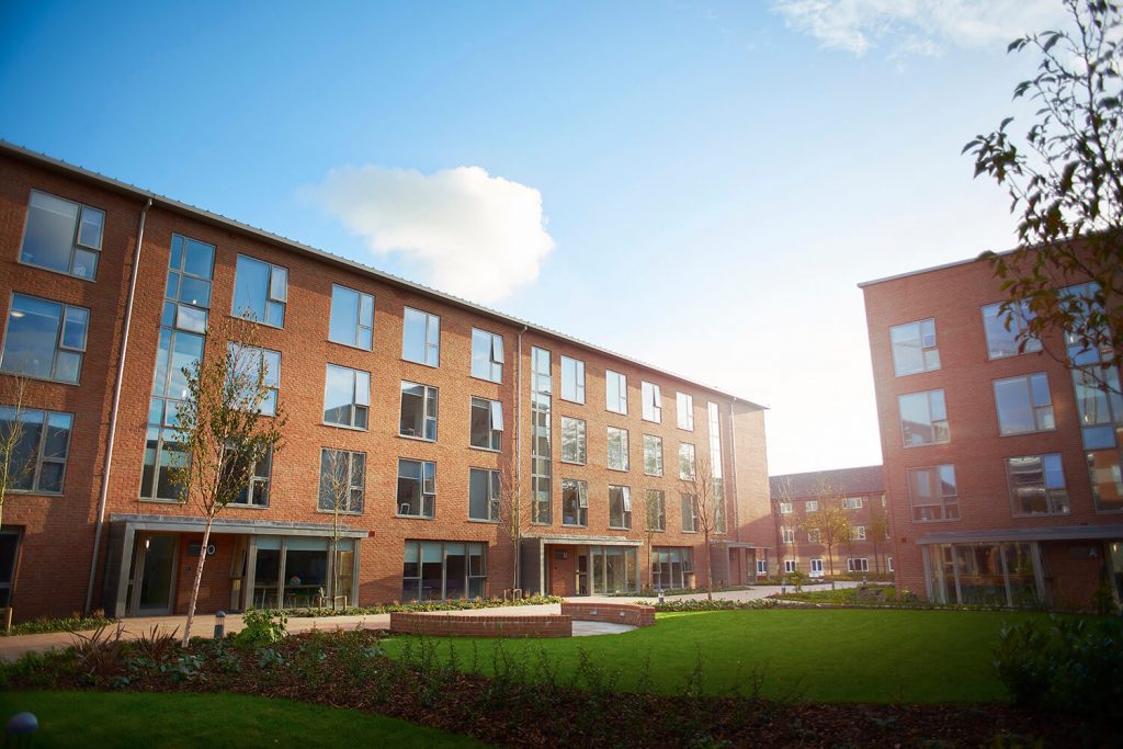 Exterior of Woodland Court