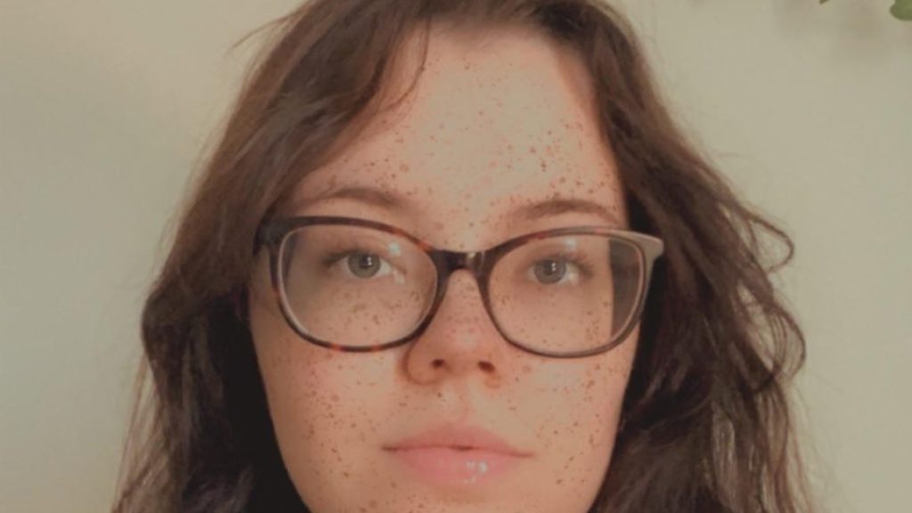 An image of English literature student, Milena
