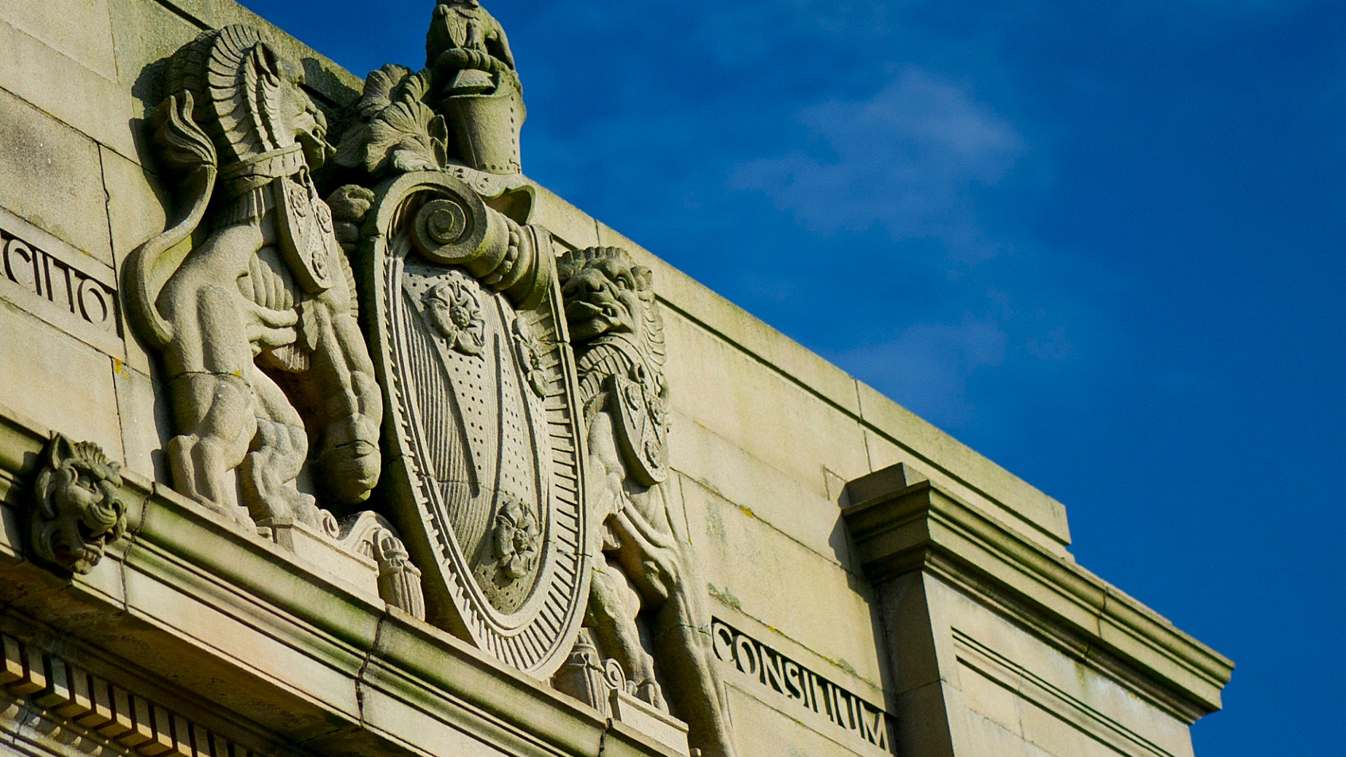 An image of part of the main building at Edge Hill University. 