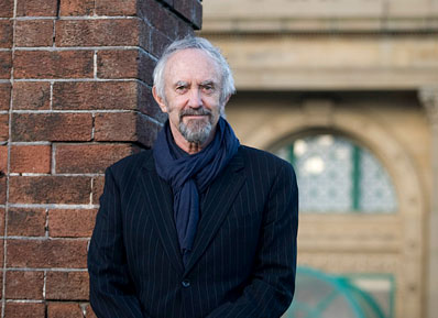 Jonathan Pryce visiting Edge Hill 