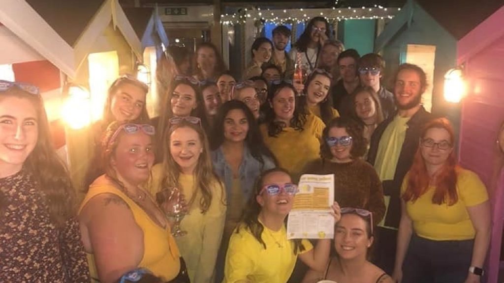 An image of members of the psychology society.