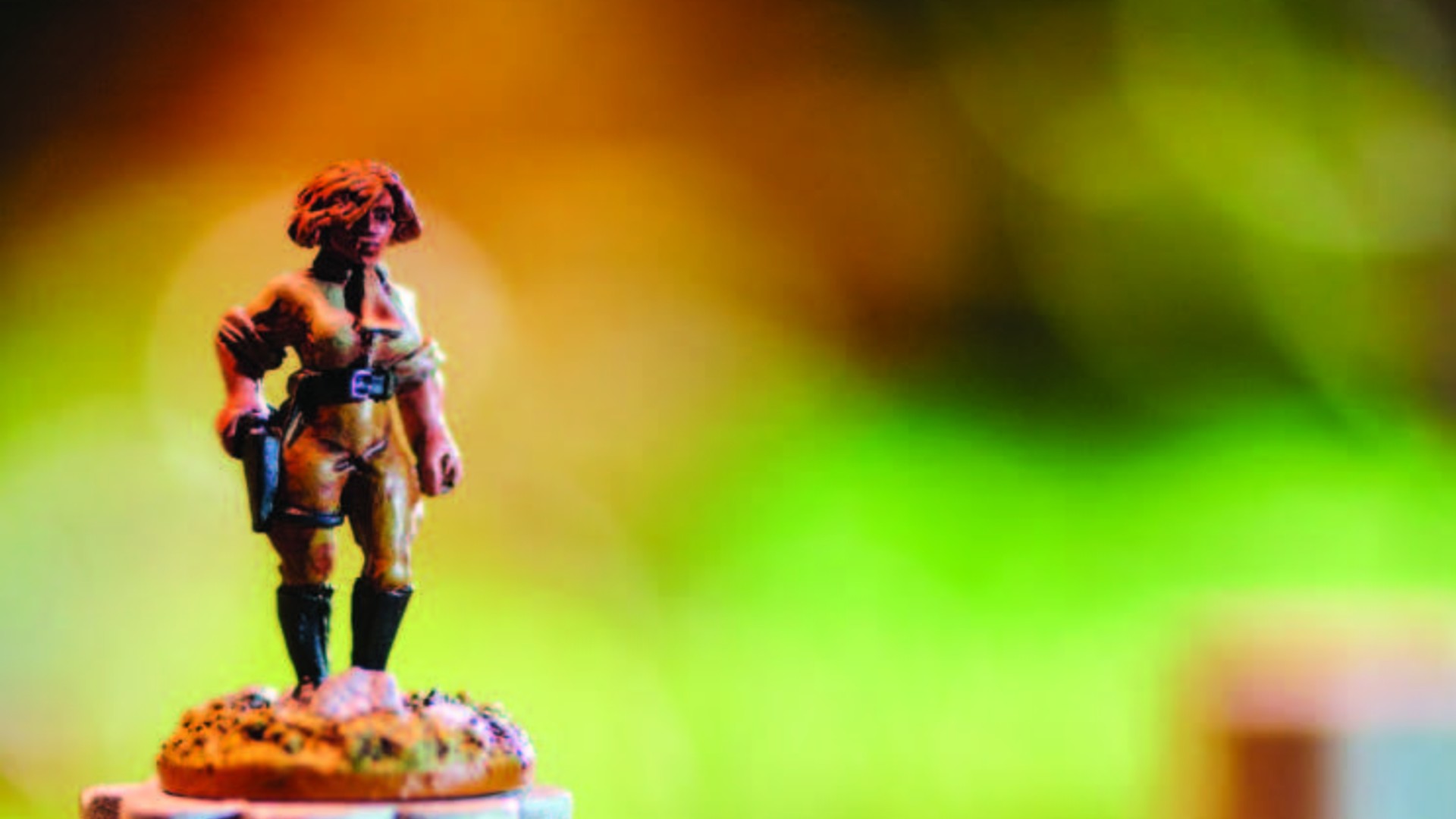An image of a miniature figure.,