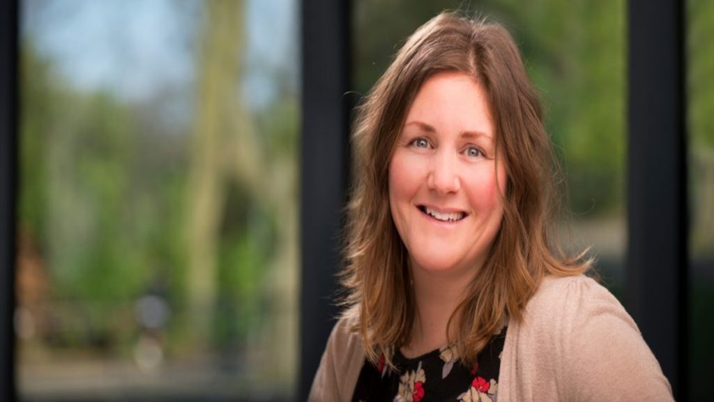 A picture of Dr Anne Oxbrough, reader in Ecology
