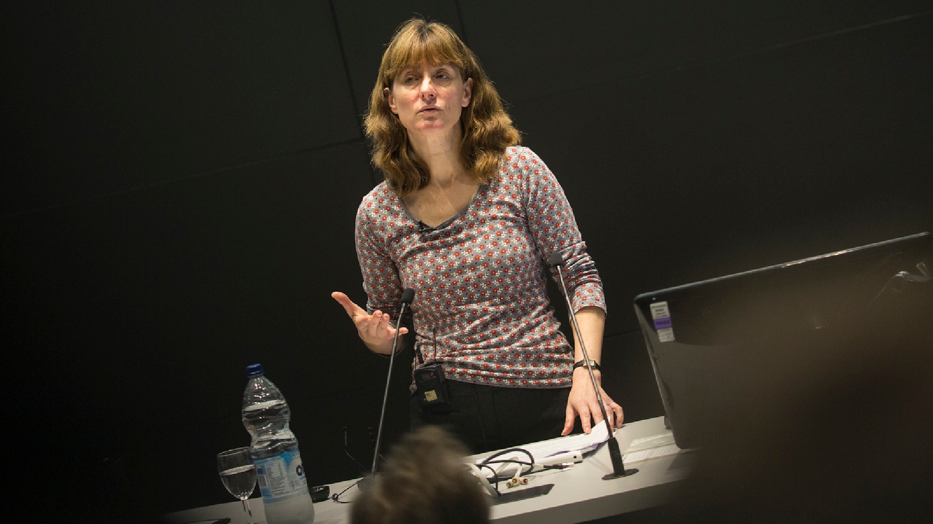 Alyson Brown giving her inaugural lecture