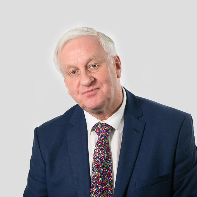A picture of Andrew Foster CBE.