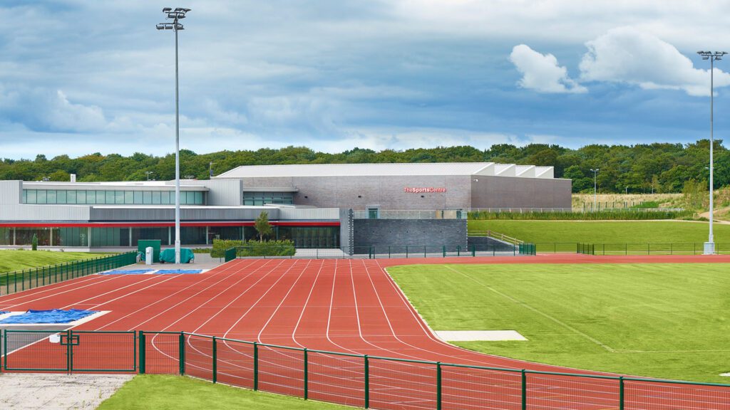 edge hill sports centre exterior shot