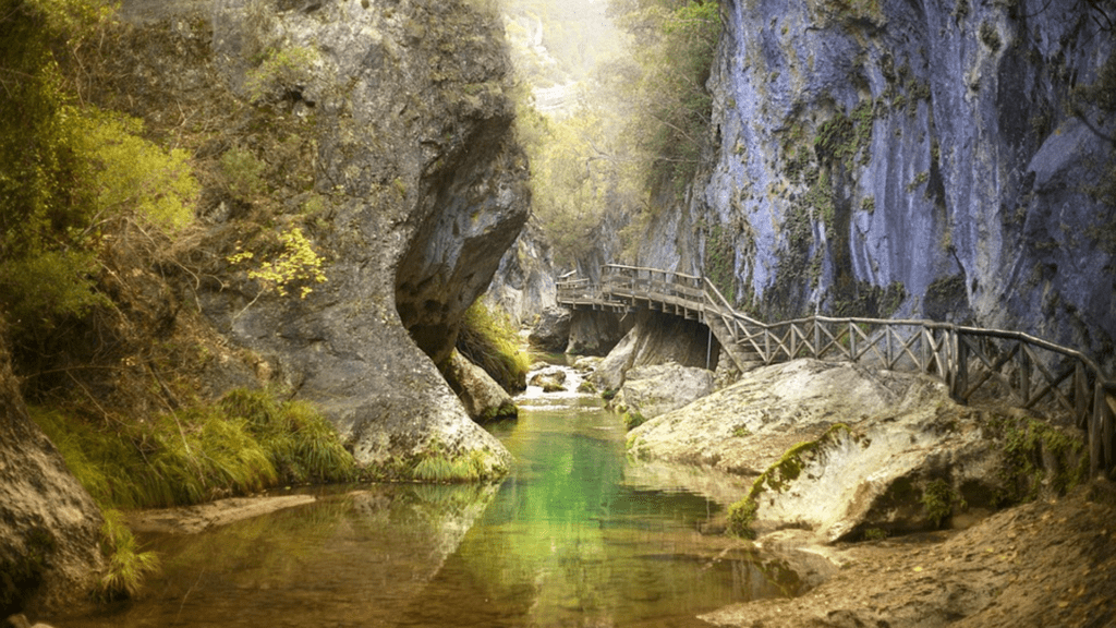 Borosa river in Jaen, Spain.