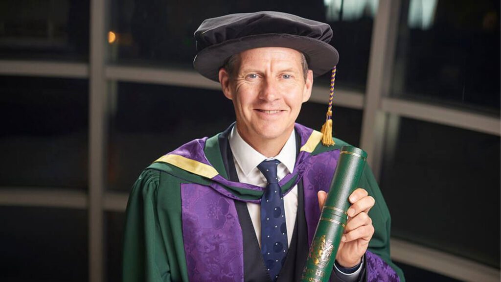 Headshot of Steve Cram CBE