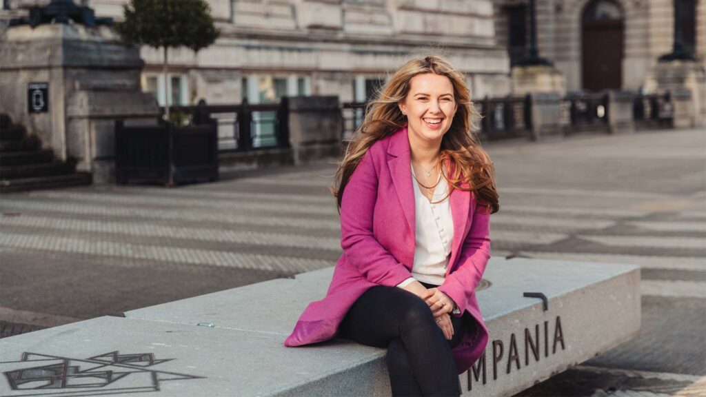 Entrepreneur, Associate Business School tutor and Edge Hill alumni, Rebecca Heyes