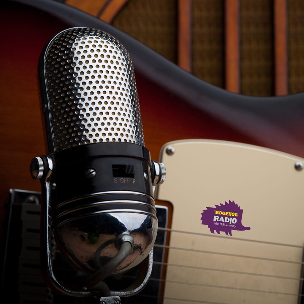 Image of a radio microphone.