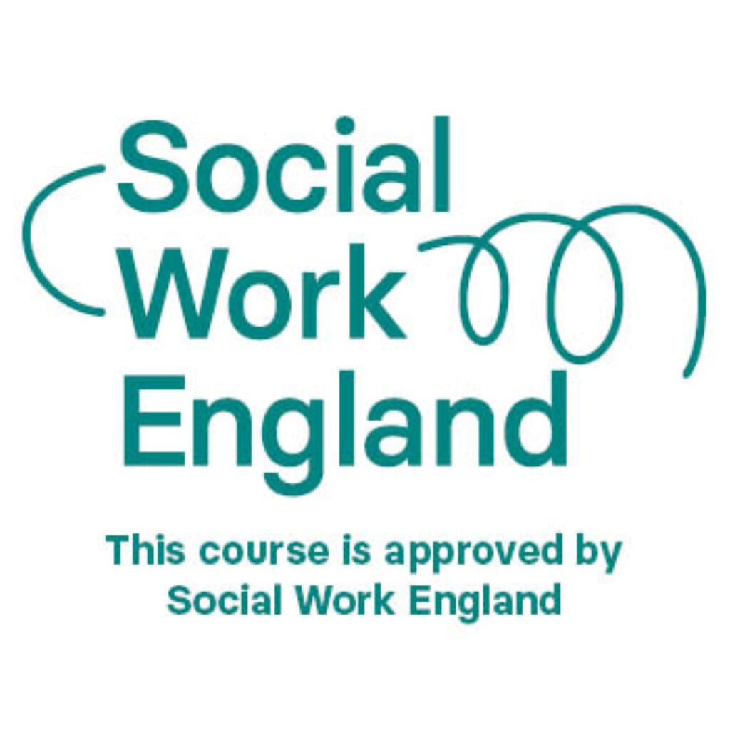 Social Work England updated teal logo