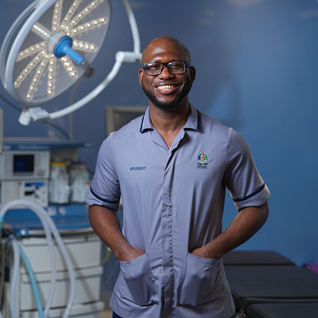 Postgraduate Masters student nurse Benjamin Olusola Otenaike
