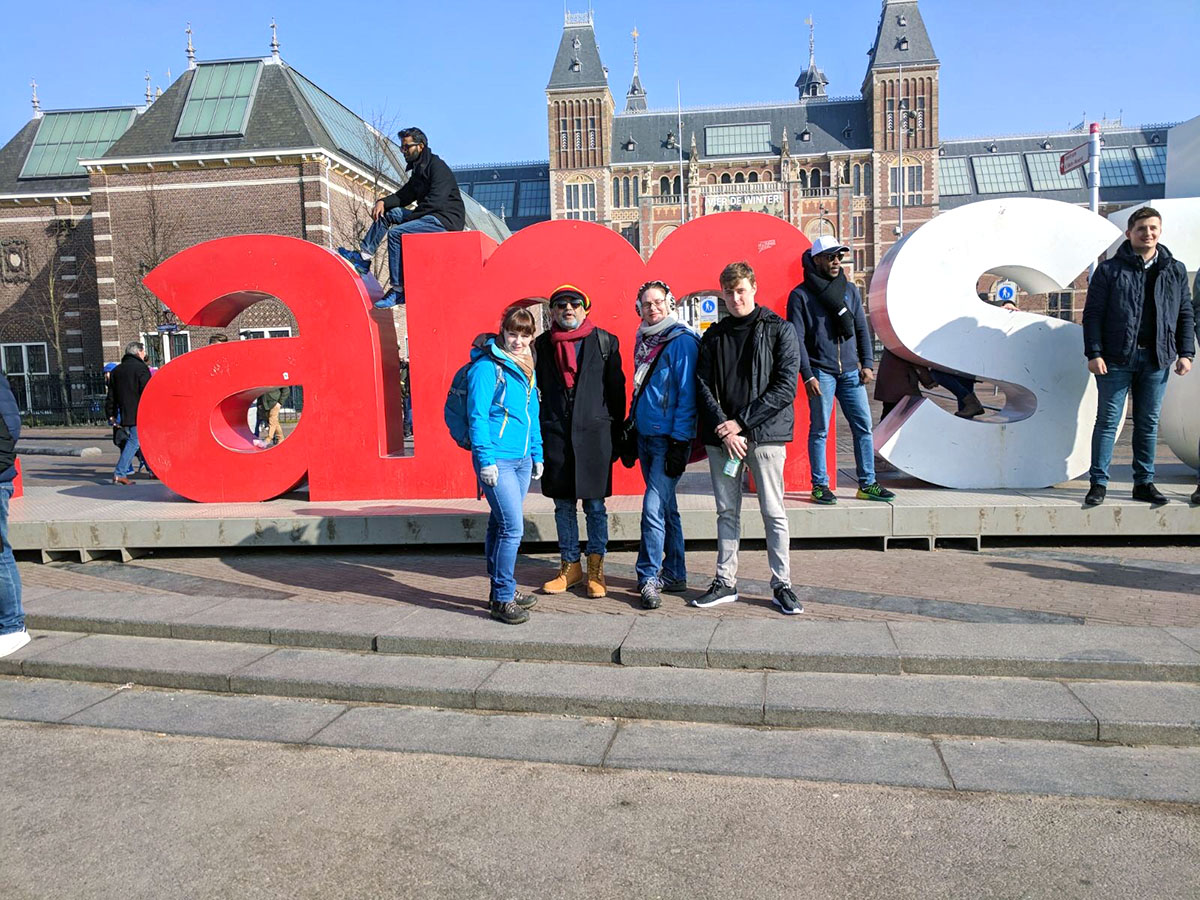Amsterdam trip sign