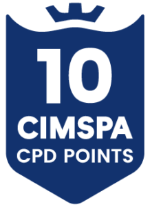 10 CIMSPA CPD points logo