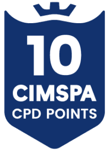 10 CIMSPA CPD points logo