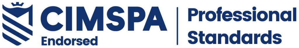 Chartered Institute for the Management of Sport and Physical Activity (CIMSPA) logo.