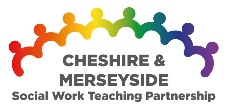 Cheshire & Merseyside Social Work Teaching Partnership logo.