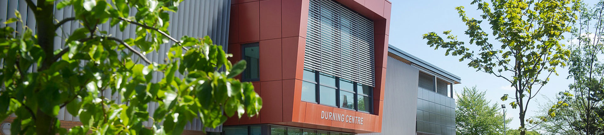 Outside shot of the Durning Centre where the Facilities Management team are based