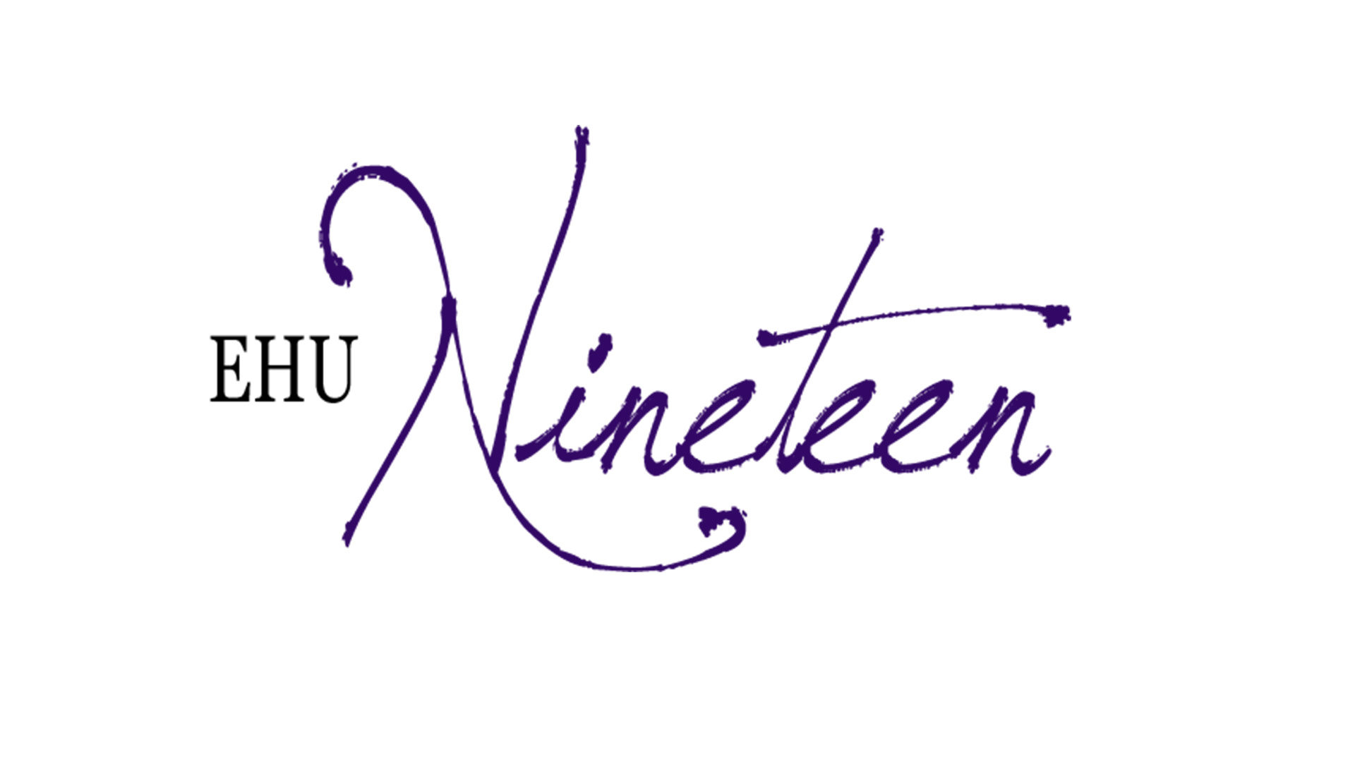 EHU Nineteen Logo purple
