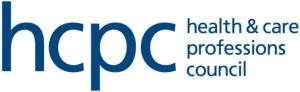 Health & Care Professions Council logo.
