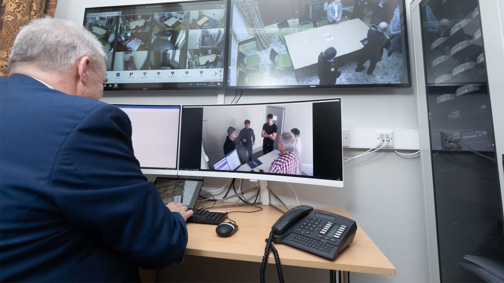 The police station simulation centre