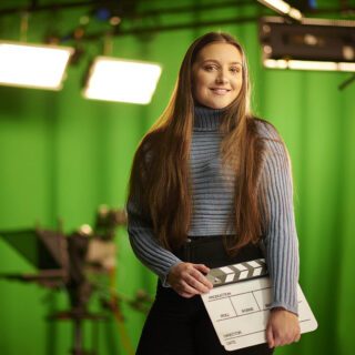 Amelia Cornet, film and tv student