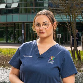 Hannah Gafy, Medicine student