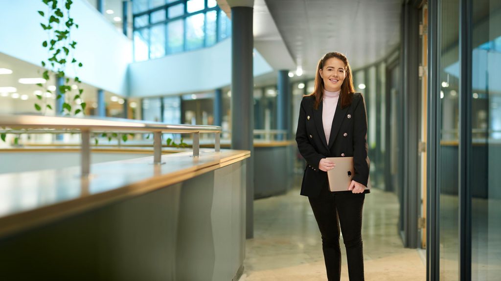 Business and Management student Emma
