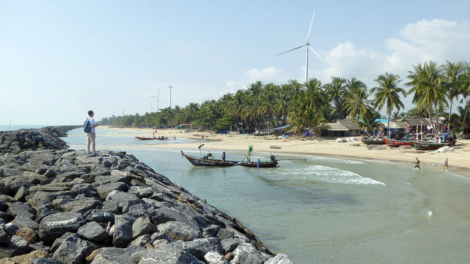 Thai coast research project