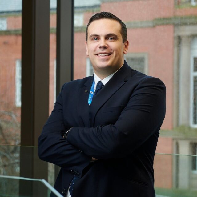 A headshot of Keiran Hinchcliffe