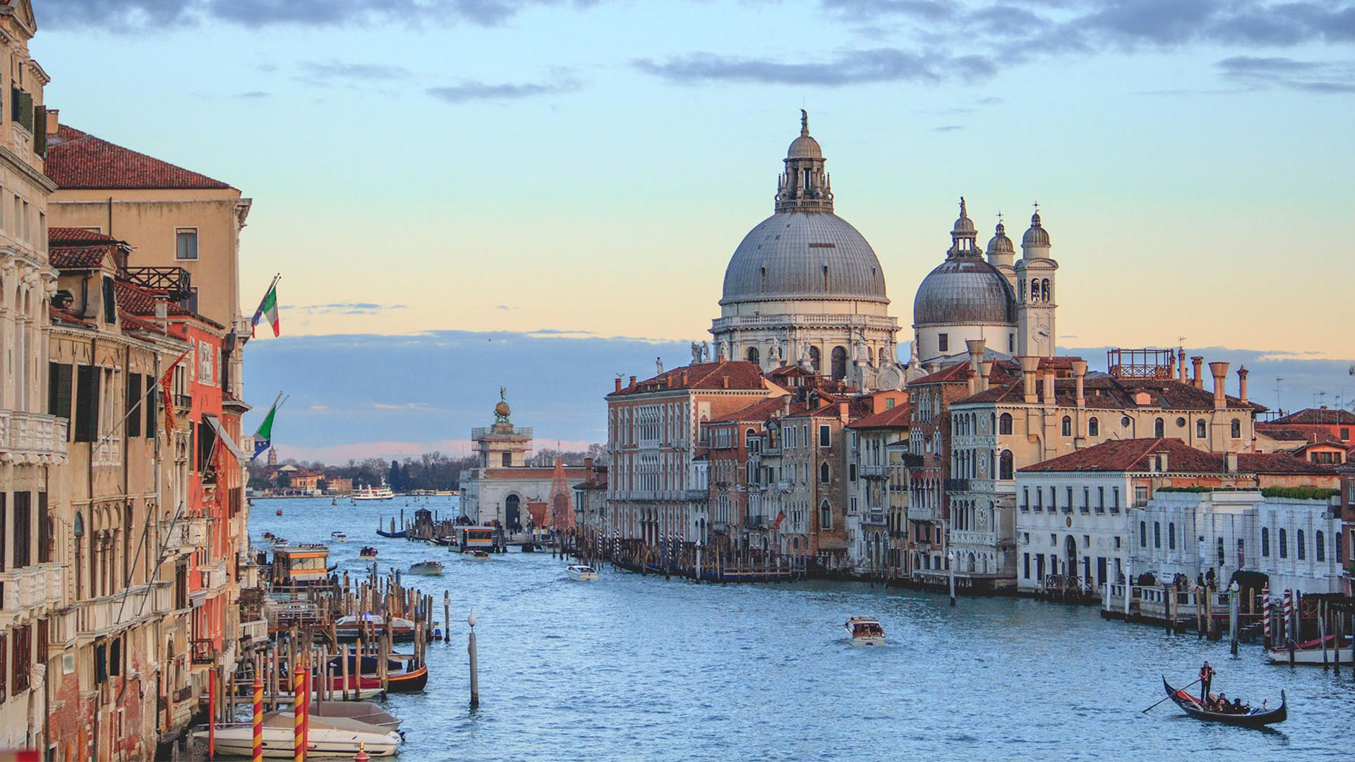 Venice at dusk