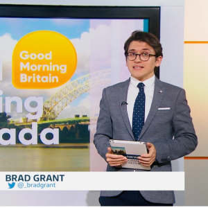 Brad Grant on Good Morning Britain