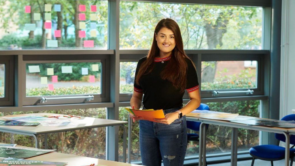 An image of business student, Holly Brock.