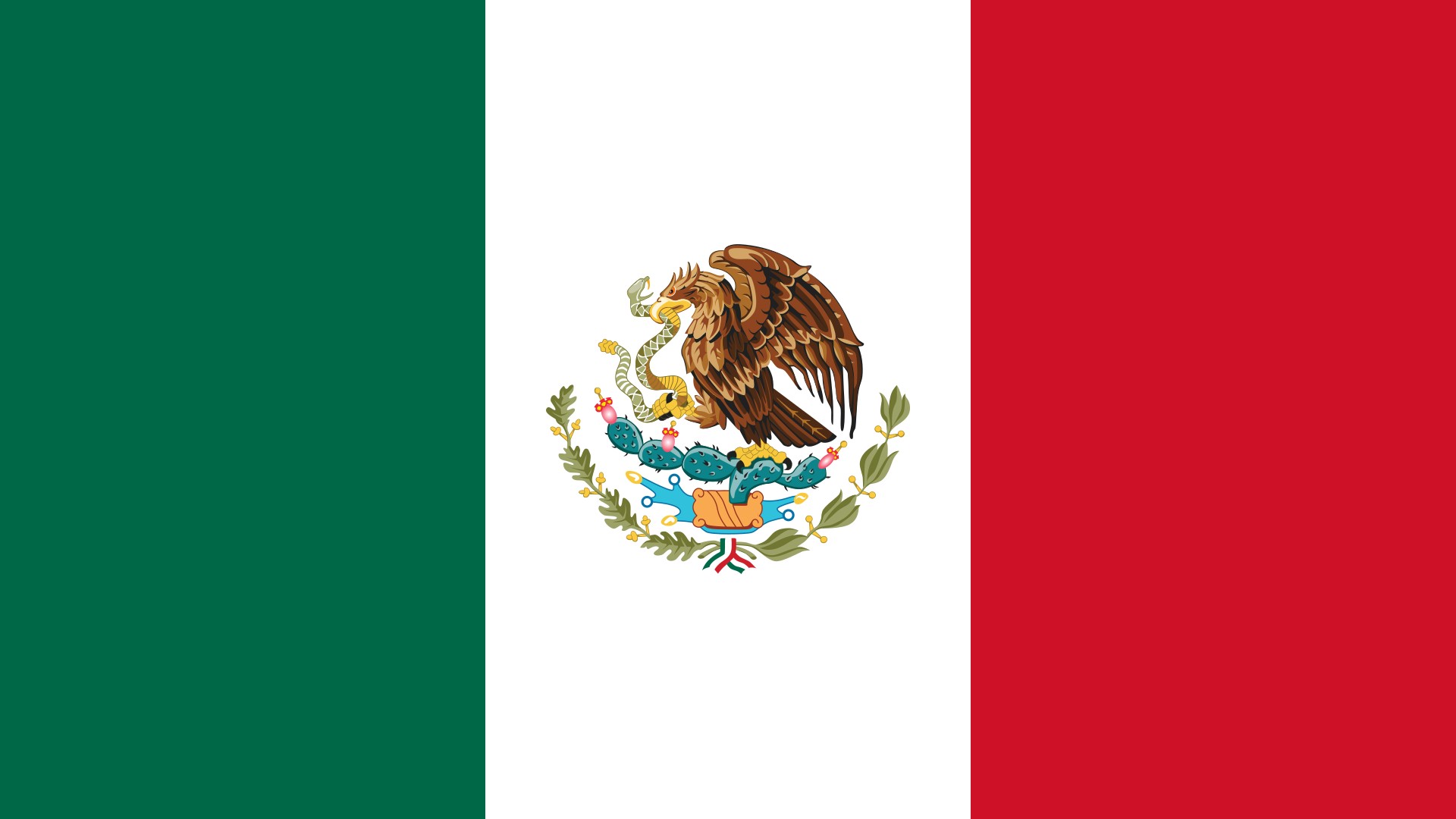 An image of the flag of Mexico