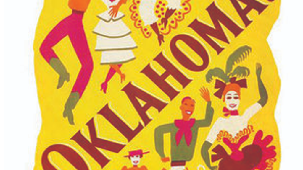  A poster for the show "Oklahoma"