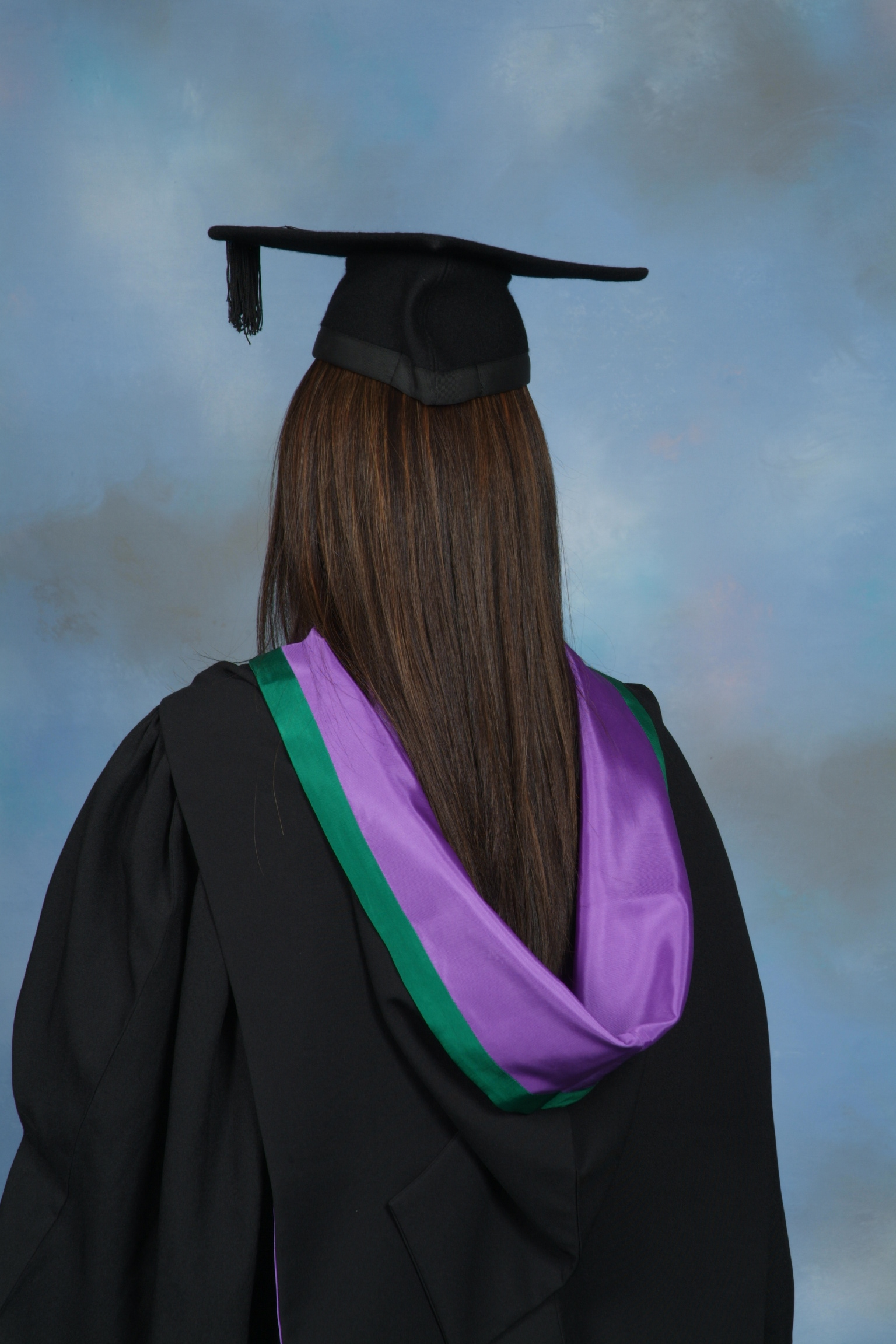 The robe worn by Postgraduate Certificate, Postgraduate Diploma and PGCE graduands.