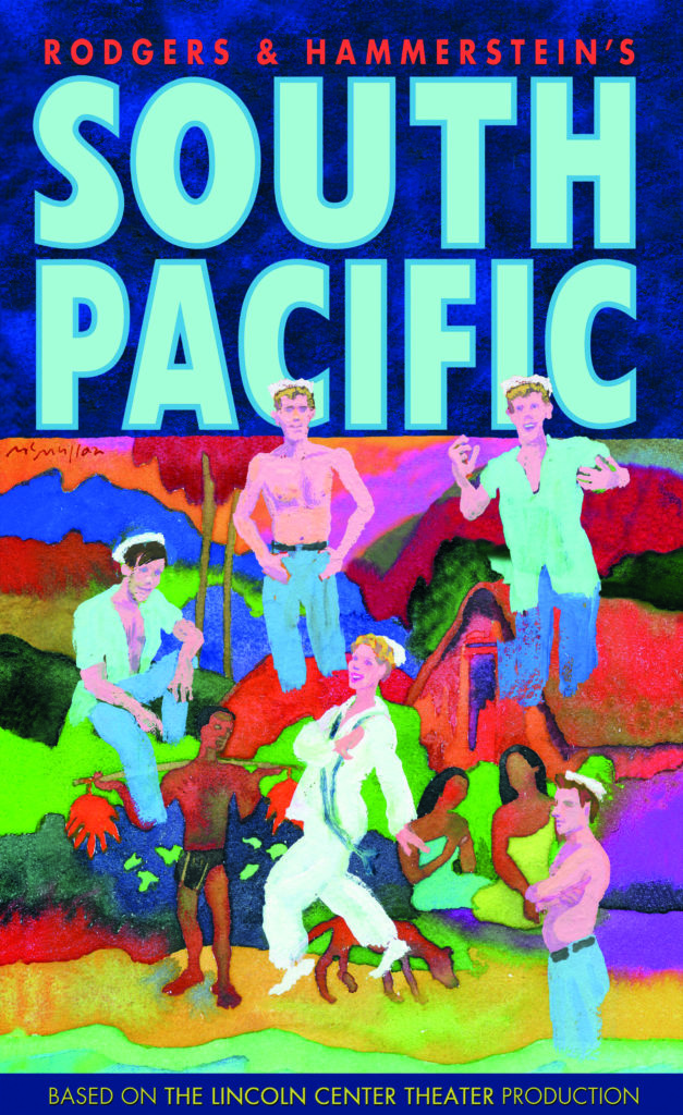 South Pacific poster