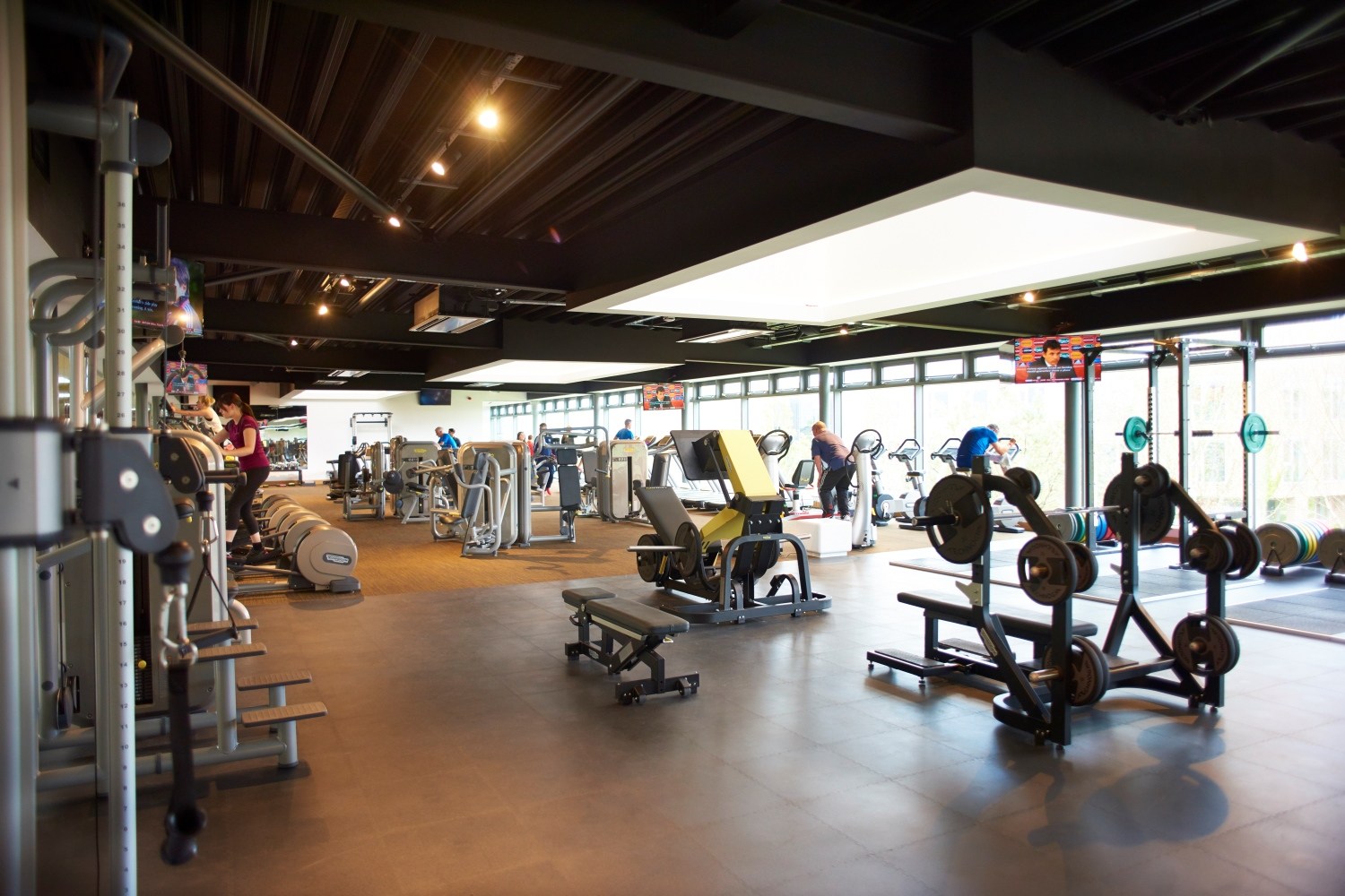 Fitness suite in the Sports Centre.