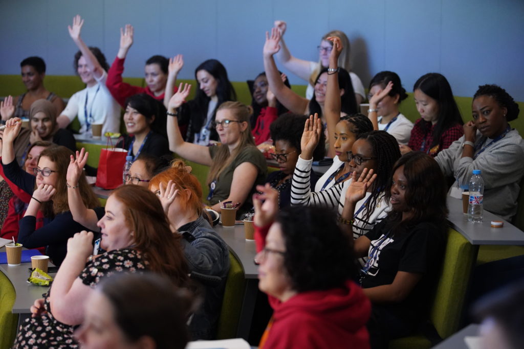 Participants of the TechUpWomen programme