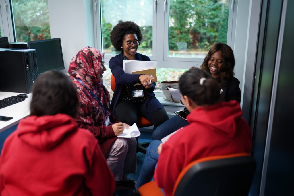 Participants of the TechUpWomen programme