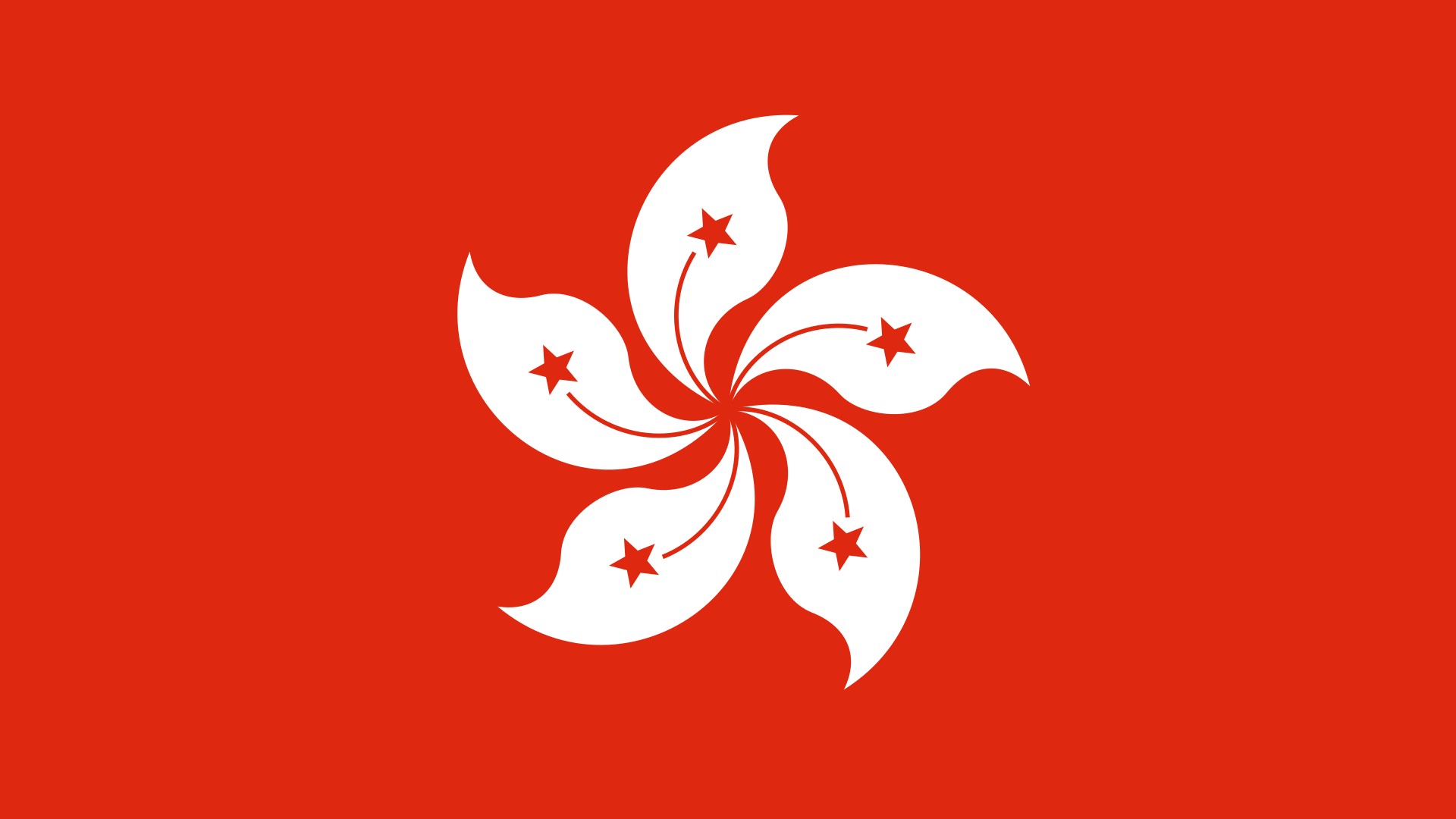 An image of the flag of Hong Kong