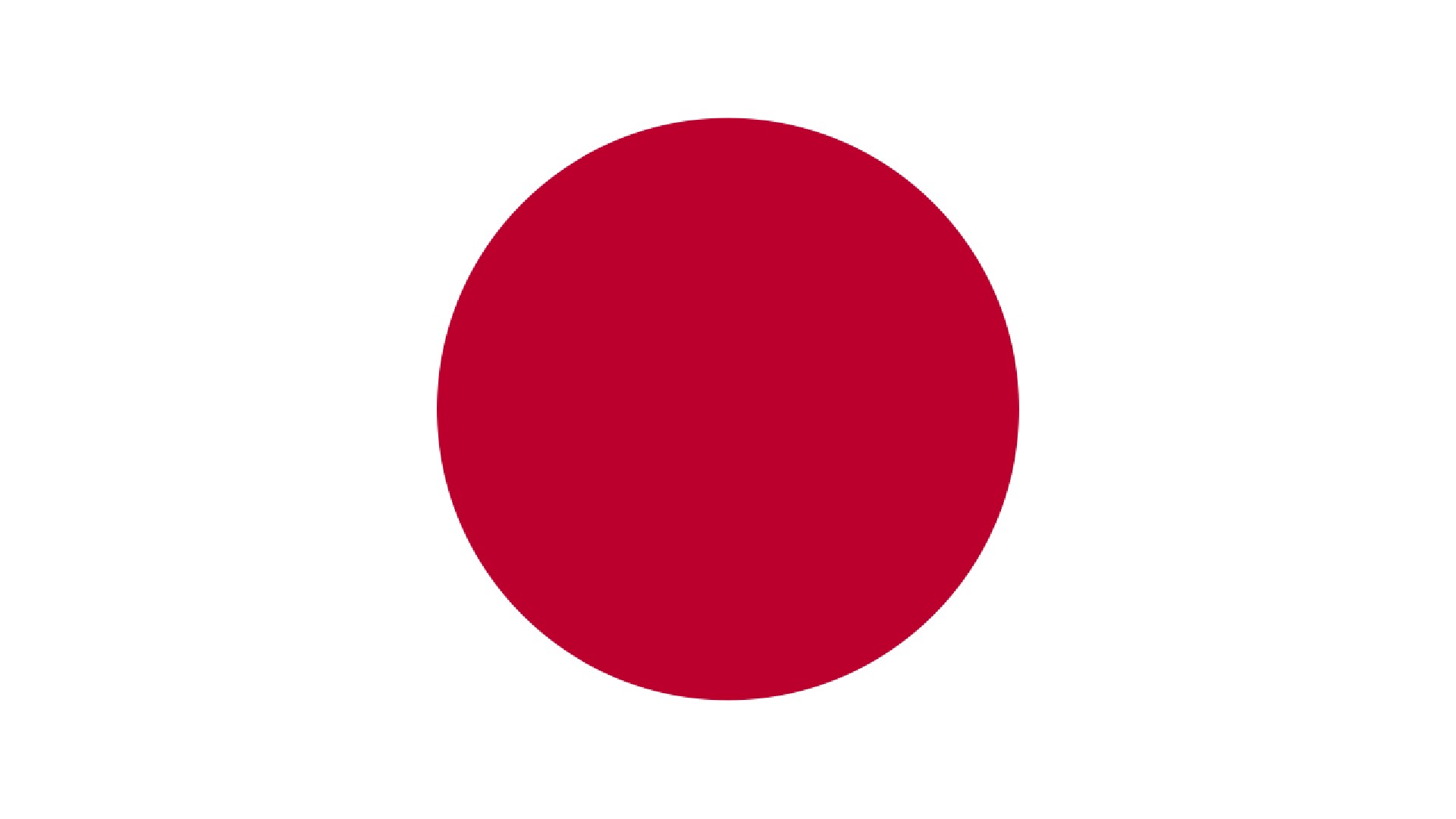 An image of the flag of Japan