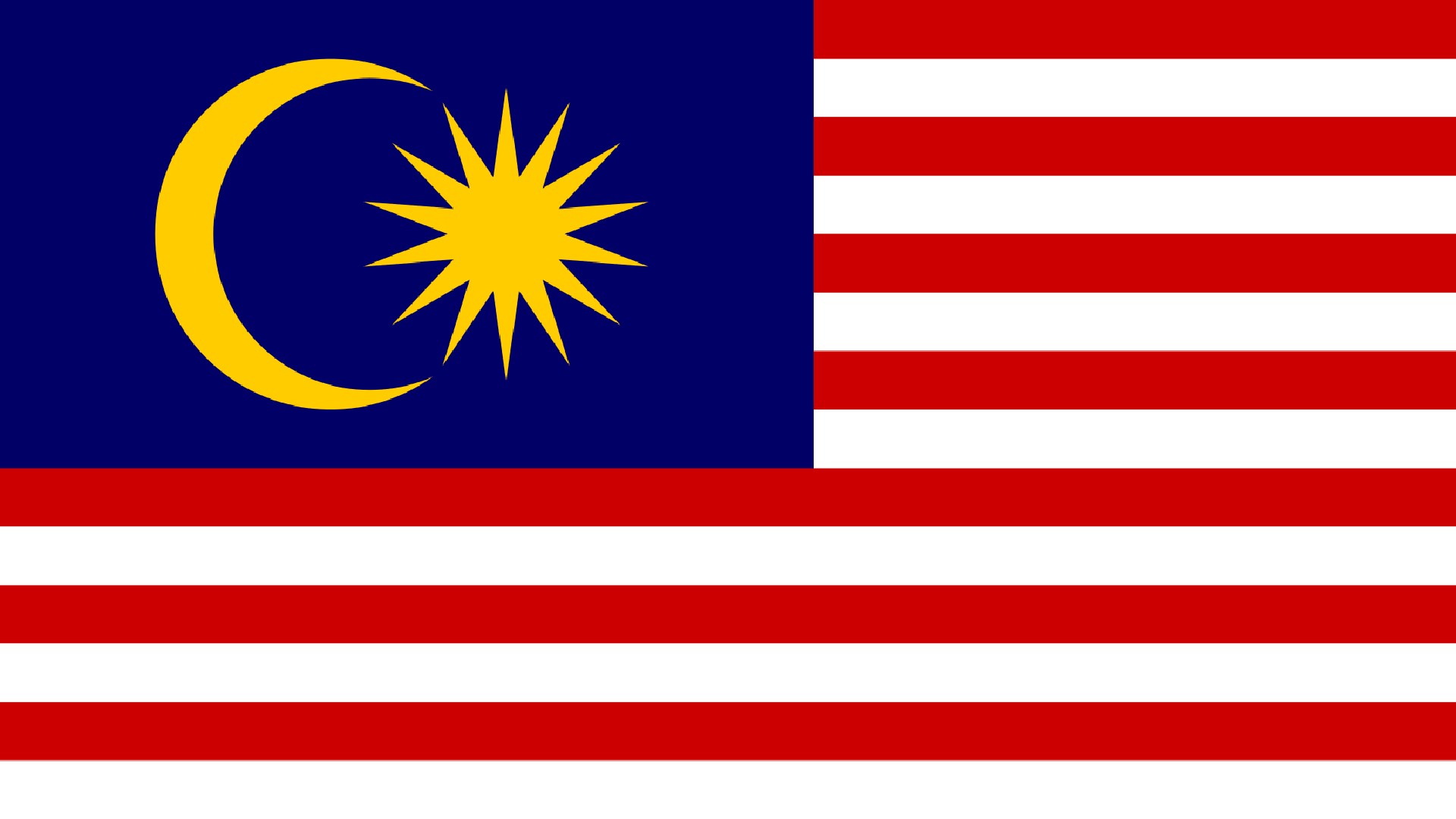 An image of the flag of Malaysia