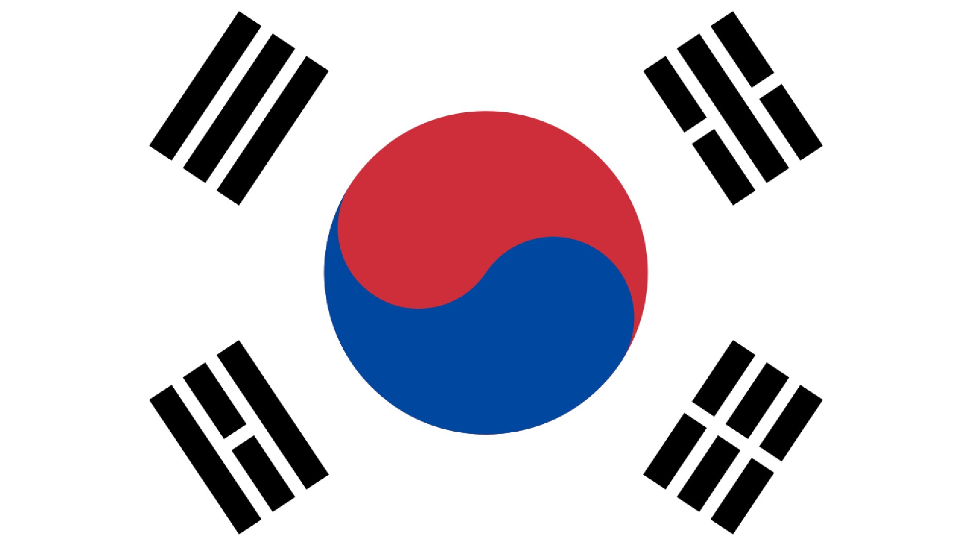 An image of the flag of South Korea