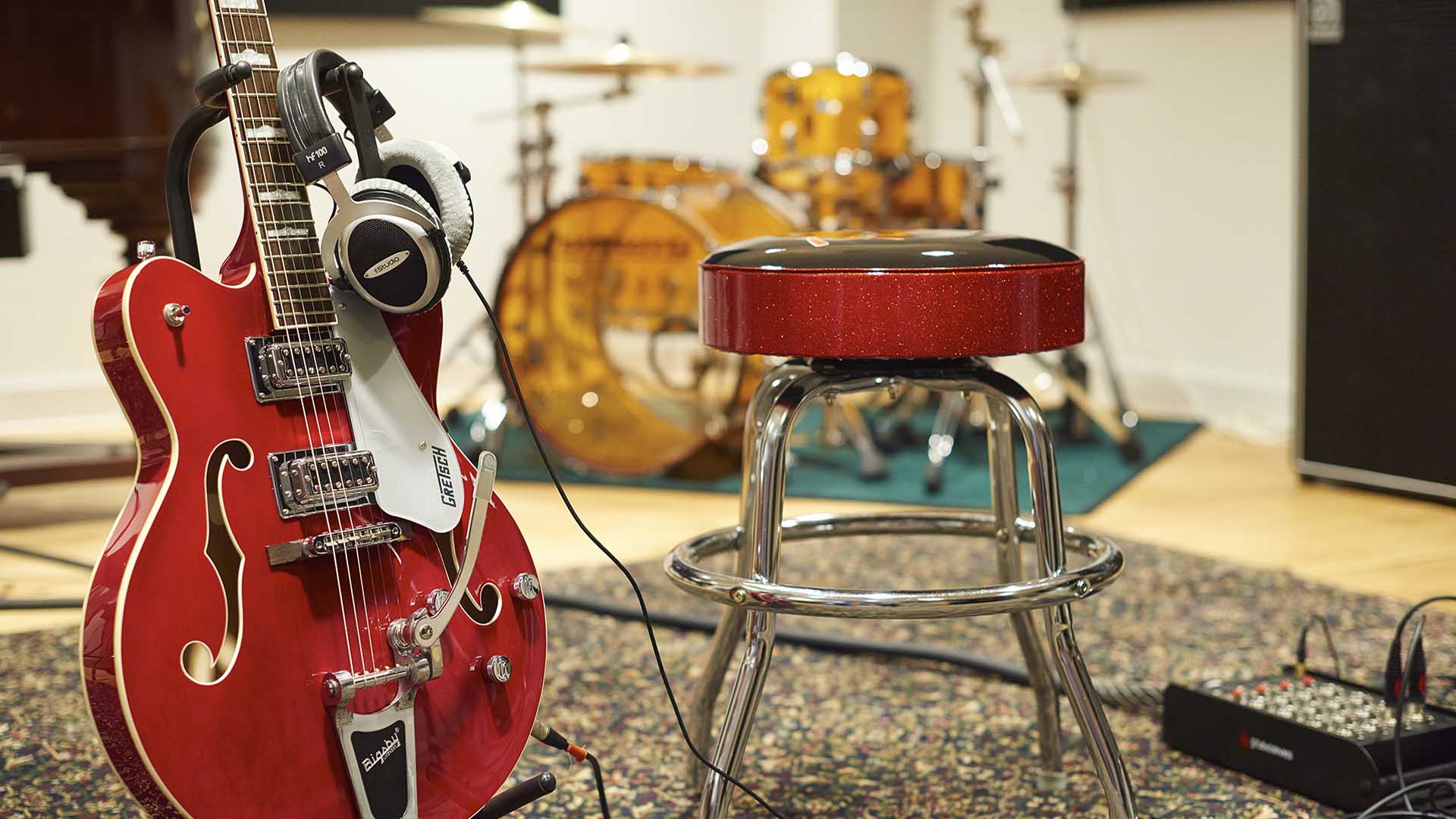 Guitar and drums