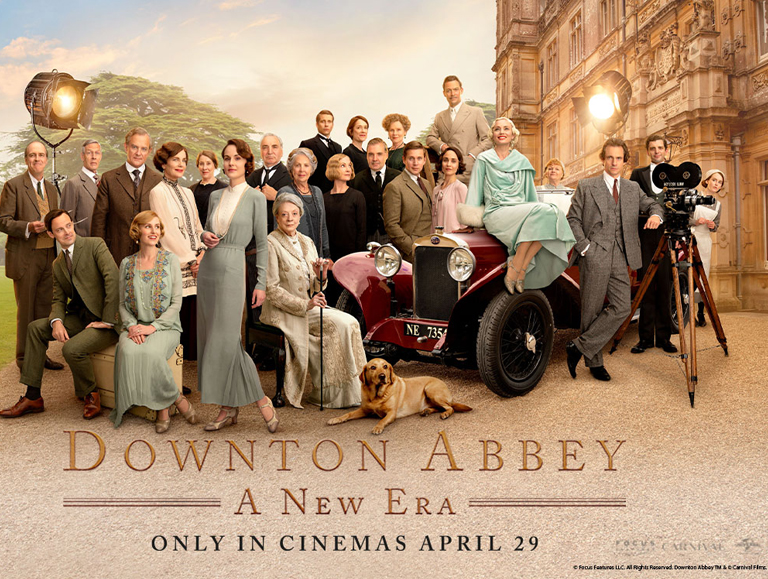 Movie poster for Downton Abbey A New Era