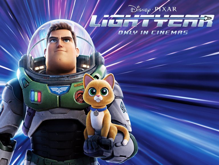 Movie poster for Disney Pixar's Lightyear
